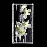 Coque Nokia Lumia 520 Orchidée blanche Zen 11
