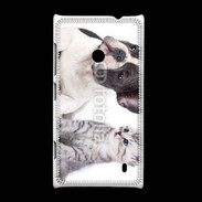 Coque Nokia Lumia 520 Duo chien et chat