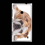 Coque Nokia Lumia 520 Bulldog anglais 2