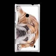 Coque Nokia Lumia 520 Bulldog anglais 2