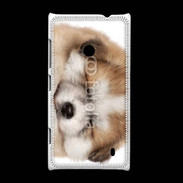 Coque Nokia Lumia 520 Chiot chien loup 5