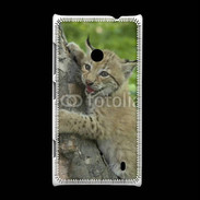 Coque Nokia Lumia 520 Bébé Lynx