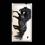 Coque Nokia Lumia 520 Cheval noir au galop 5