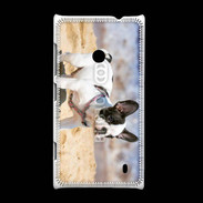 Coque Nokia Lumia 520 Bulldog français nain