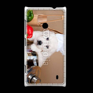 Coque Nokia Lumia 520 Chiot chef cuisinier