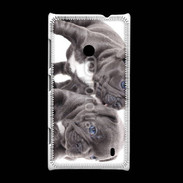 Coque Nokia Lumia 520 Duo de bulldog français 5