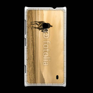 Coque Nokia Lumia 520 Ballade à cheval sur la plage