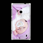 Coque Nokia Lumia 520 Amour de bébé en violet