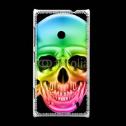 Coque Nokia Lumia 520 Tête de mort couleur