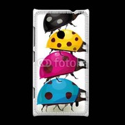 Coque Nokia Lumia 520 Pile de coccinelles