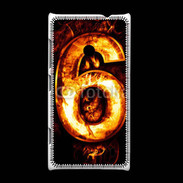 Coque Nokia Lumia 520 Six en feu
