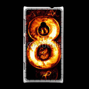 Coque Nokia Lumia 520 Huit en feu