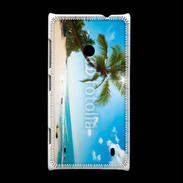Coque Nokia Lumia 520 Belle plage ensoleillée 1