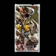 Coque Nokia Lumia 520 Départ course de Motocross