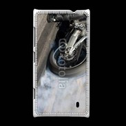 Coque Nokia Lumia 520 Roue en feu dragster 8