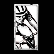 Coque Nokia Lumia 520 Dessin de cycliste