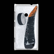 Coque Nokia Lumia 520 Crosse et palet de Hockey sur glace