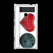 Coque Nokia Lumia 520 J'aime le Bowling