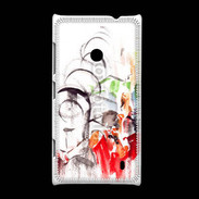Coque Nokia Lumia 520 Illustration de cycliste 2