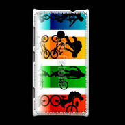 Coque Nokia Lumia 520 Figures en BMX 