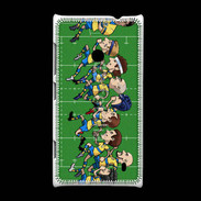 Coque Nokia Lumia 520 Cartoon rugby 1