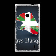 Coque Nokia Lumia 520 J'aime le Pays Basque