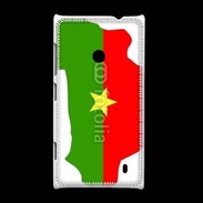 Coque Nokia Lumia 520 drapeau Burkina Fasso