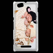 Coque Sony Xperia M Duo bébé 2