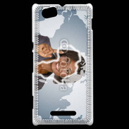 Coque Sony Xperia M Femme afrique