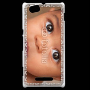 Coque Sony Xperia M Bébé métisse