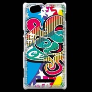 Coque Sony Xperia M Peace and love 5