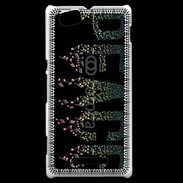 Coque Sony Xperia M Paix musicale