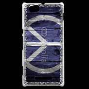 Coque Sony Xperia M Peace and love grunge
