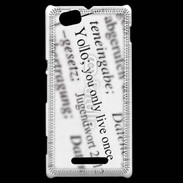 Coque Sony Xperia M YOLO 1