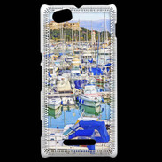Coque Sony Xperia M Port d'Antibes
