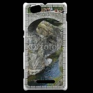 Coque Sony Xperia M Pont médiéval sur l'Ardèche
