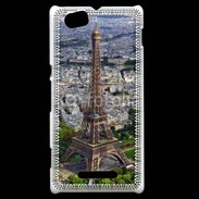 Coque Sony Xperia M Tour Eiffel vue aérienne 1