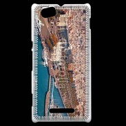 Coque Sony Xperia M Port de Barcelone