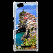 Coque Sony Xperia M Village de Vernazza en Italie