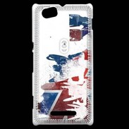 Coque Sony Xperia M Drapeau Londres Handisport