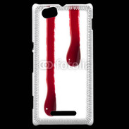 Coque Sony Xperia M Gouttes de sang