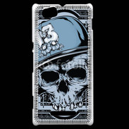 Coque Sony Xperia M Hip Hop skull