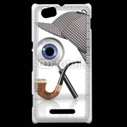 Coque Sony Xperia M Détective privé