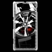 Coque Sony Xperia M Voiture noire
