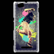 Coque Sony Xperia M Danseur rétro style