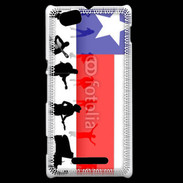 Coque Sony Xperia M Dans country 5