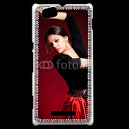 Coque Sony Xperia M danseuse flamenco 2