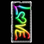 Coque Sony Xperia M Love en couleur