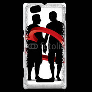 Coque Sony Xperia M Couple Gay