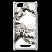 Coque Sony Xperia M Tatouage homme